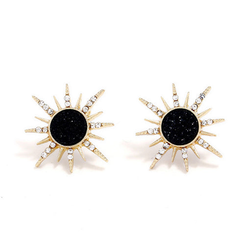 Minimalist Sun Earrings