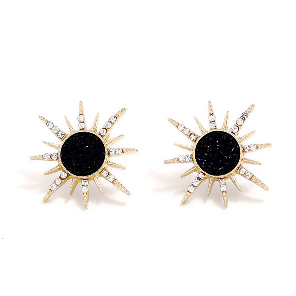 Minimalist Sun Earrings